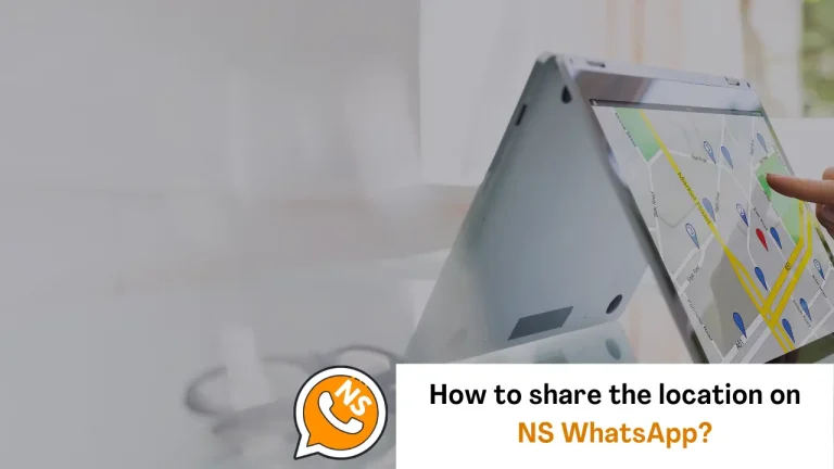 How to share location on NS WhatsApp?