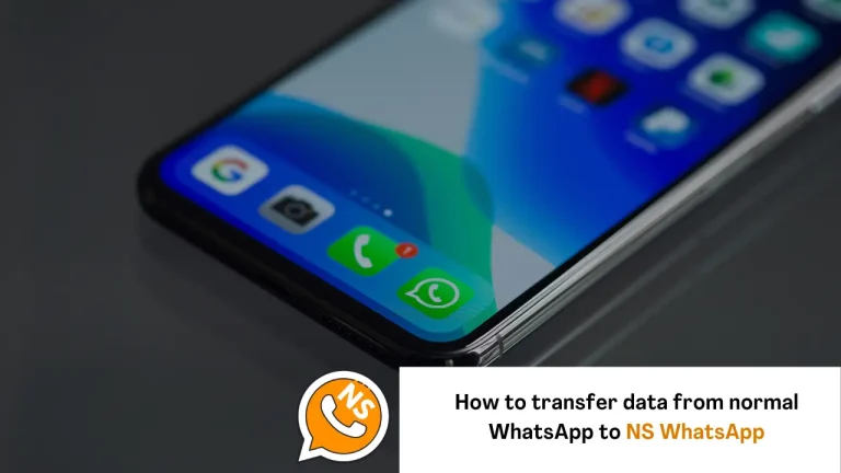 How to transfer chat from WhatsApp to NS WhatsApp?