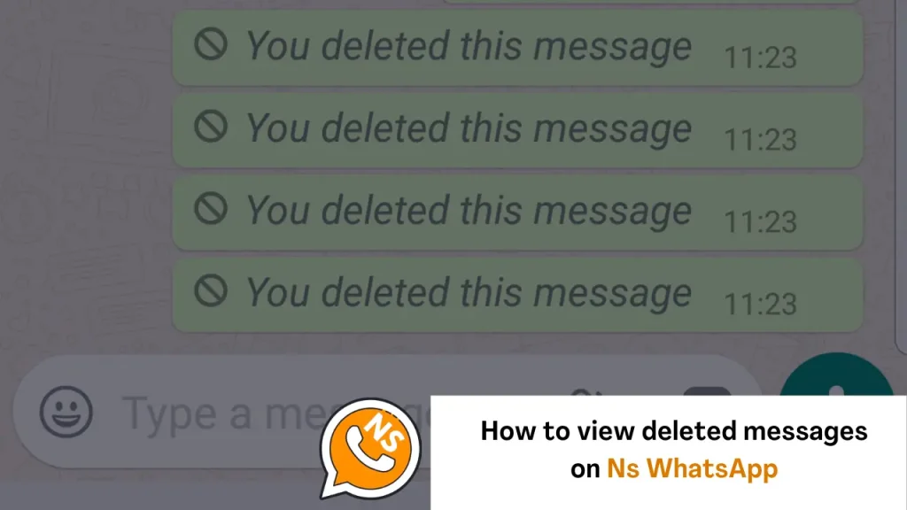 How to view deleted messages on Ns WhatsApp