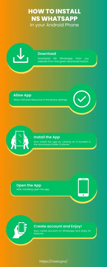 NS Whatsapp apk installation Guide